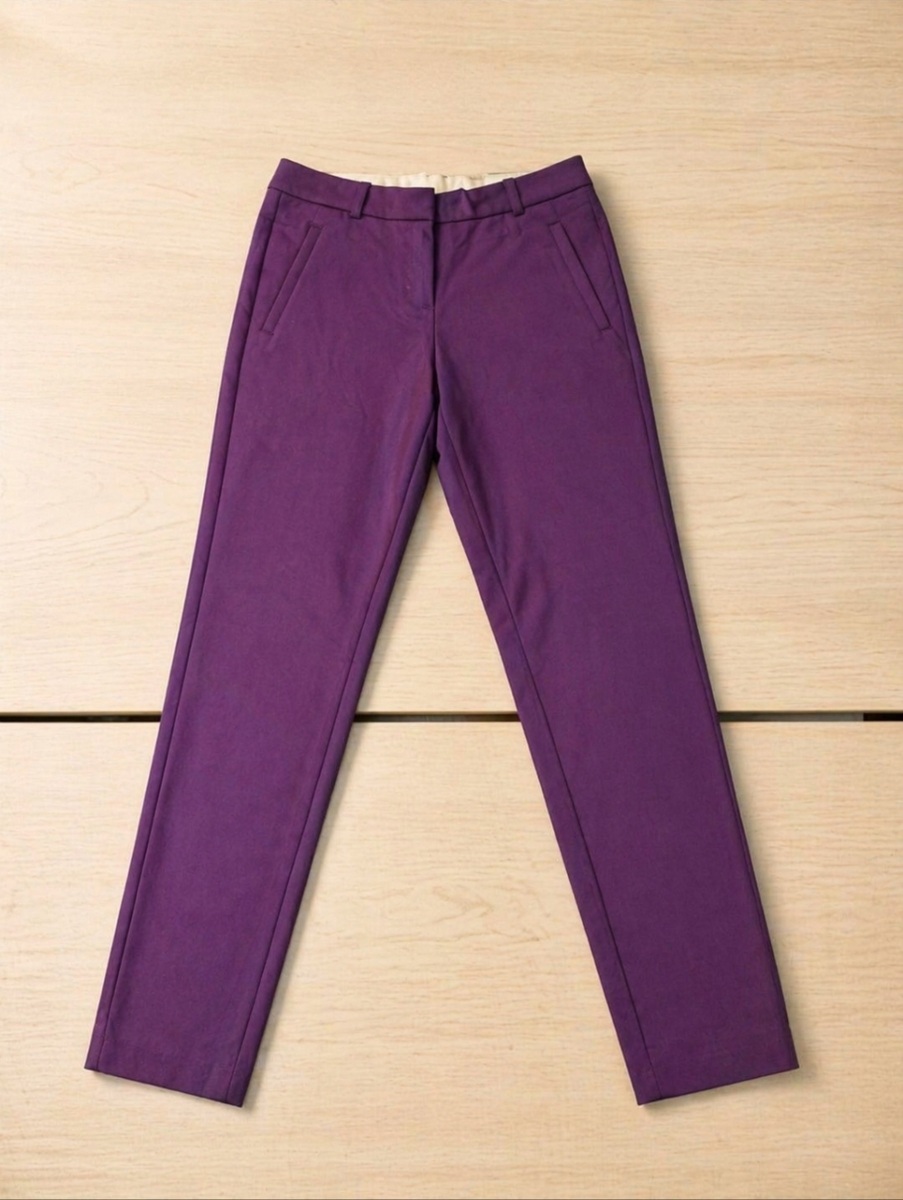 The Limited Wine Tapered 'Exact Stretch' Dress Pants Size 8